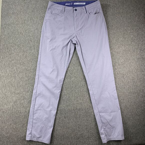 johnnie-O Other - Johnnie O Prep Formance Pants Mens 33x34 Cloudbreak Golf Preppy Bamboo Spandex